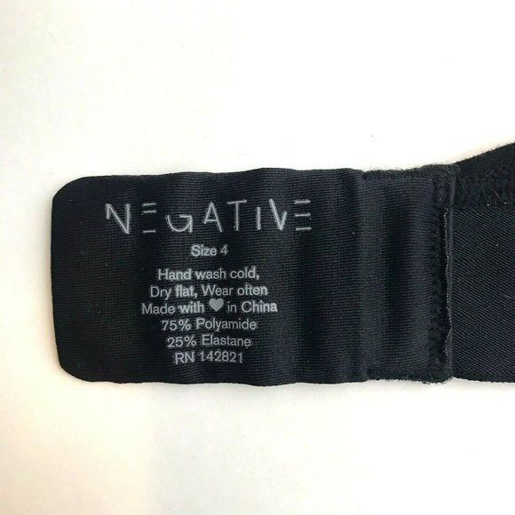 Negative Sieve Triangle Bra Black Sheer Mesh Bra - Picture 9 of 9